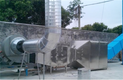 VOCs Waste Gas Treatment Project of a Factory in Xiamen