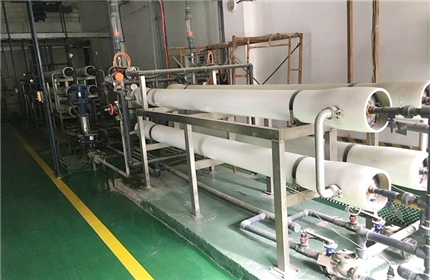 Chemical water treatment system of a waste-to-energy plant